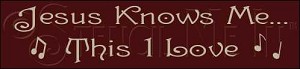 039 * Jesus Knows Me 5.5x24 