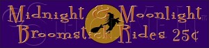 1135 * Midnight And Moonlight Halloween Stencil 5.5x24 