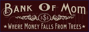 1178 * Bank Of Mom 7.25x20 