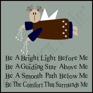 1218 * Be A Bright Light Before Me 11.25x11.25 