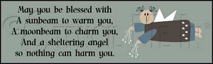 1219 * A Sheltering Angel 7.25x24 