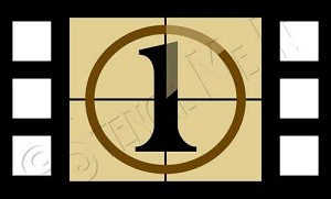 1304 * Movie Countdown 7.25x12 