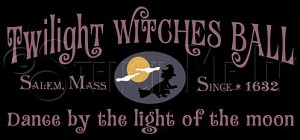 1310 * Twilight Witches Ball Halloween Stencil 11.25x24 