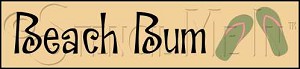 1418 * Beach Bum 5.5x24 