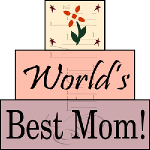 1646 * World's Best Mom Block Set Stencil 