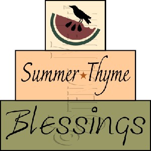 1650 * Summer Thyme Blessings Block Set 