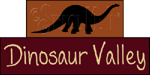 1655 * Dinosaur Valley Block Set Stencil 