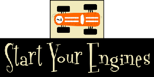 1656 * Start Your Engines Block Set Stencil 