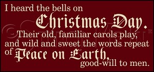 1692 * Peace On Earth 11.25x24 