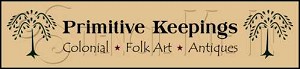1763 * Colonial Folk Art Antiques 5.5x24 