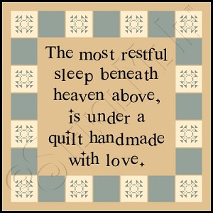 1842 * The Most Restful Sleep 11.25x11.25 