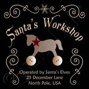 1920 * Santa's Workshop 11.25x11.25 