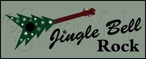 1989 * Jingle Bell Rock Guitar 7.25x18 