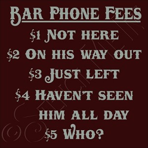 2010 * Bar Phone Fees 11.25x11.25 