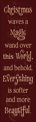 2022 * Christmas Waves A Magic Wand 7.25x24 