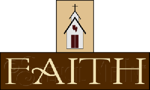 2085 * Faith Church Block Set Stencil 