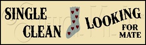 2288  * Looking For Mate Hearts 5.5x18 