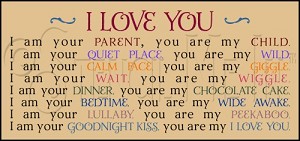 2327 * My I Love You 11.25x24 