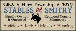 250 * Hero Township Stables & Smithy 7.25x20 
