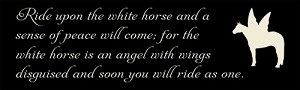 2546 * Upon The White Horse 7.25x24 