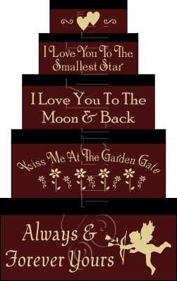 255 * Always And Forever Shaker Box Set 