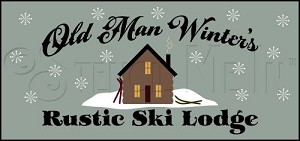 2647 * Old Man Winters Ski Lodge 11.25x24 