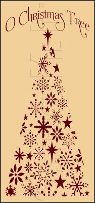 2707 * O Christmas Tree 11.25x24 