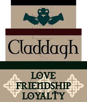270 * Claddagh Shaker Box Stencils 