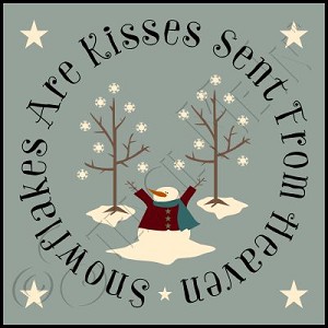 2737 * Kisses Sent From Heaven 11.25x11.25 