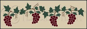 2786 * Grapevine Wall Border 8x24 