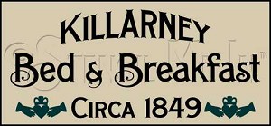 280 * Killarney Bed & Breakfast 9.25x20 