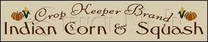 285 * Crop Keeper Brand Indian Corn & Squash Thanksgiving Stencil 7.25x36 