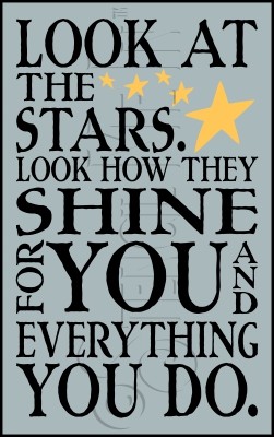 2896 * Look At The Stars 11.25x18 