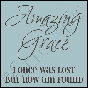 3076 * Amazing Grace 11.25x11.25 