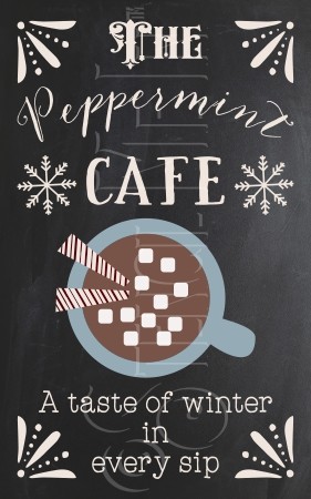 3109 * Peppermint Cafe 11.25x18 