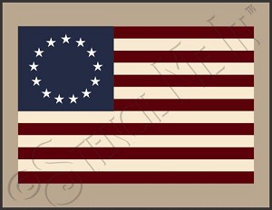 3163 * Betsy Ross Flag 9.25x12 