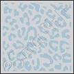 3166 * Leopard Print Background Stencil - Small 
