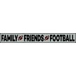 3244 * Family Friends Football Stencil 5.5x42 