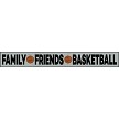 3244 * Family Friends Basketball Stencil 5.5x42 