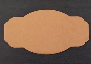 Chalkboard Cutout for Countdown To Christmas Stencil #3249 
