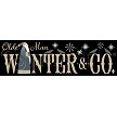 3353 * Olde Man Winter Vintage Stencil 11.25x36 