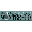 3353 * Olde Man Winter Vintage Stencil 11.25x36 