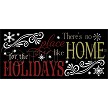 3355 * Home For The Holidays Christmas Stencil 11.25x24 