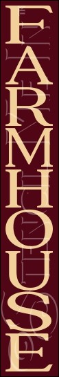 3397 * Tall Farmhouse Porch Stencil 