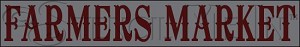 3529 * Farmers Market Kitchen Stencil 