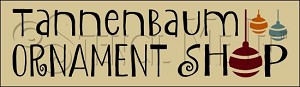 3773 * Tannenbaum Ornament Shop Christmas Directional Stencil 