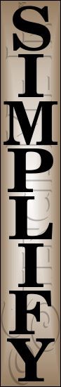 3912 * Tall Simplify Primitive Porch Greeting Stencil 