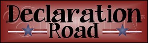 3947 * Declaration Road Patriotic Americana Directional Stencil 