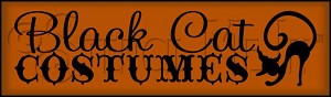 3994 * Black Cat Costumes Halloween Directional Stencil 