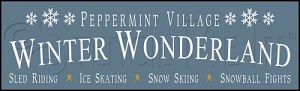 685 * Winter Wonderland 7.25x24 